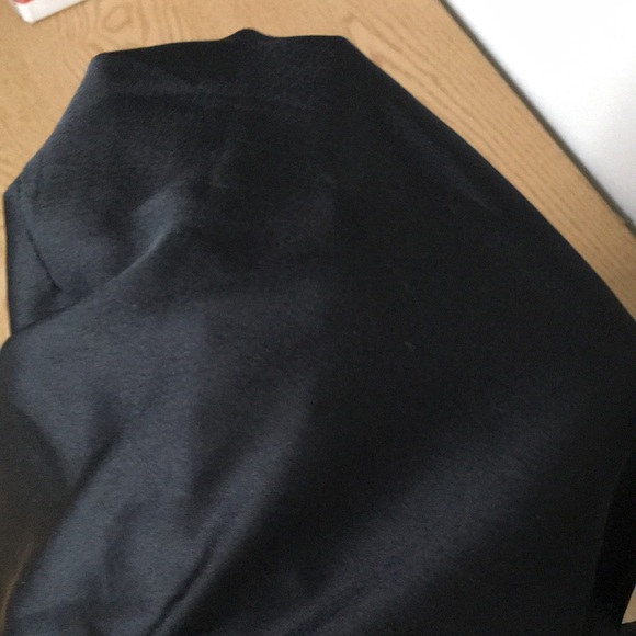 New Womens Shein Button Up Faux Silk shirt Super Soft Stretchy Black Size Small - Picture 7 of 7